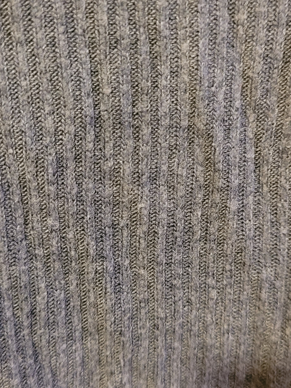 Auden Ribbed  Sleep Set in Gray - Picture 6 of 6